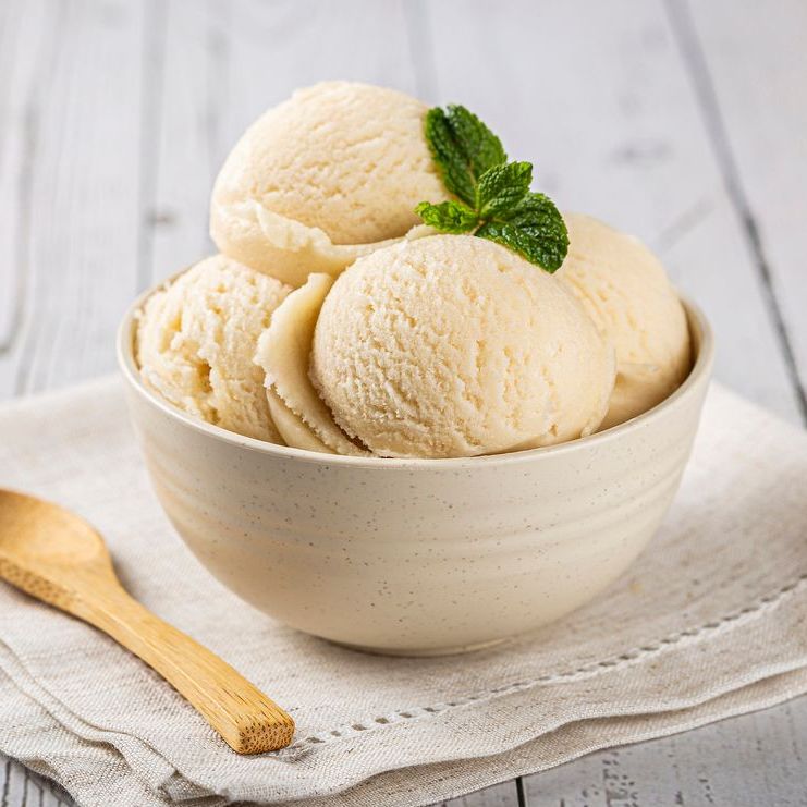 Vanilla Ice Cream (French Style)